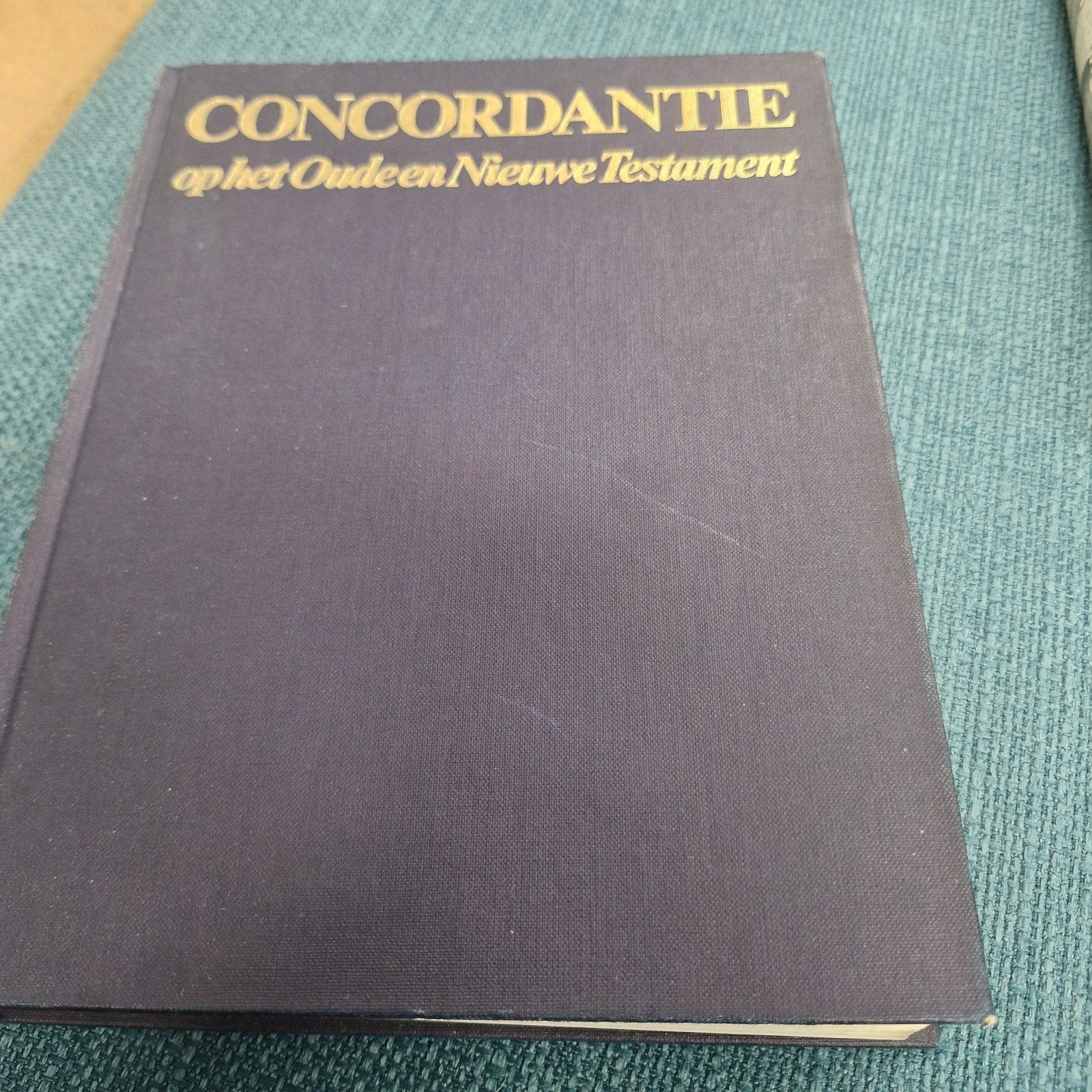 Concordantie op het Oude en Nieuwe Testament, Ophalen of Verzenden, Zo goed als nieuw, Onbekend, Christendom | Katholiek