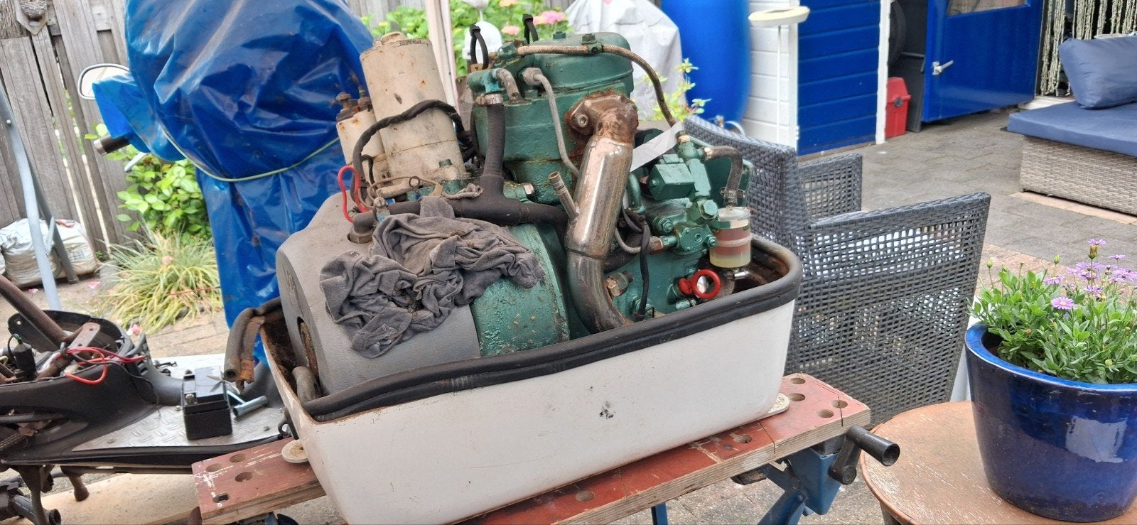 Paguro Generator Marine Diesel Generator, Ophalen, Gebruikt, Motor en Techniek