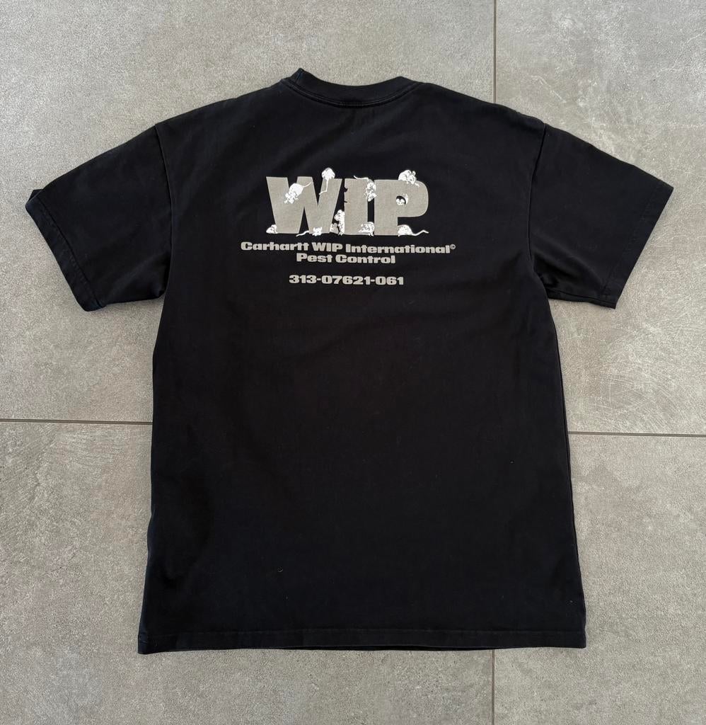 Carhartt zwart tshirt maat S, Zwart, Carhartt, Ophalen of Verzenden, Zo goed als nieuw