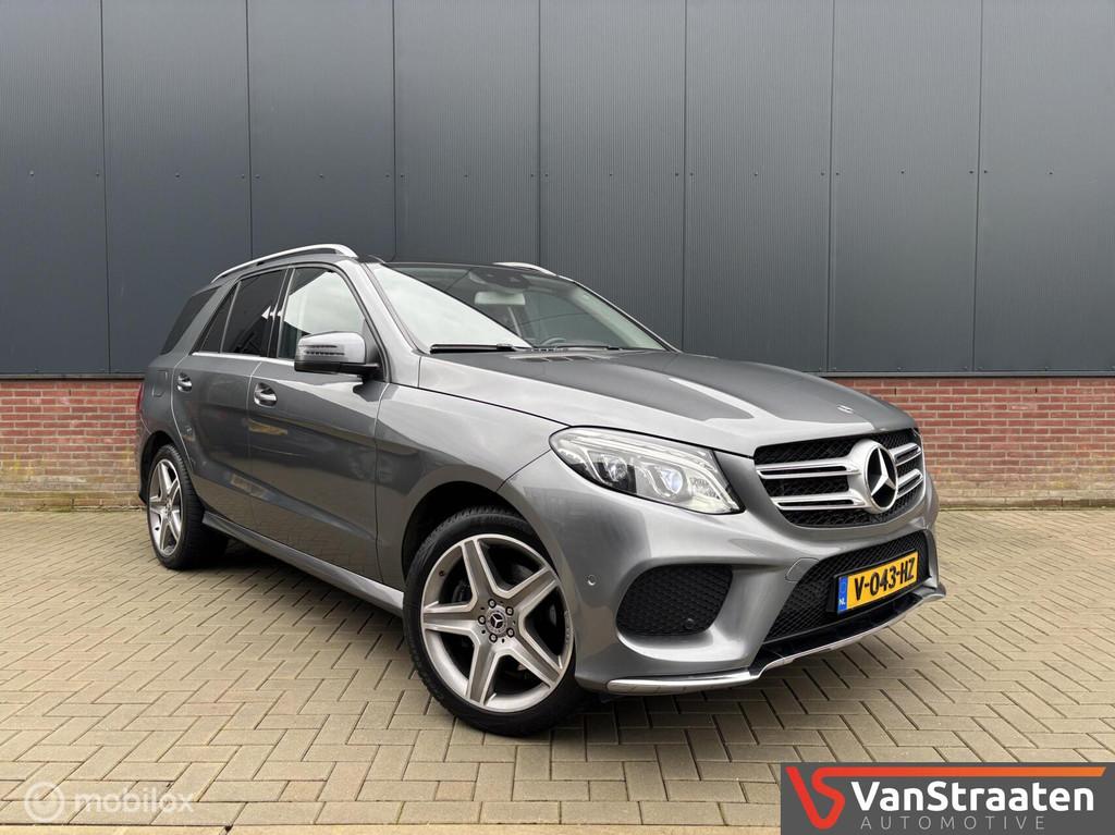 Mercedes GLE 350 d 4MATIC GRIJS KENTEKEN 3500 KG | AMG line, Auto's, Automaat, Gebruikt, Zwart, 258 pk