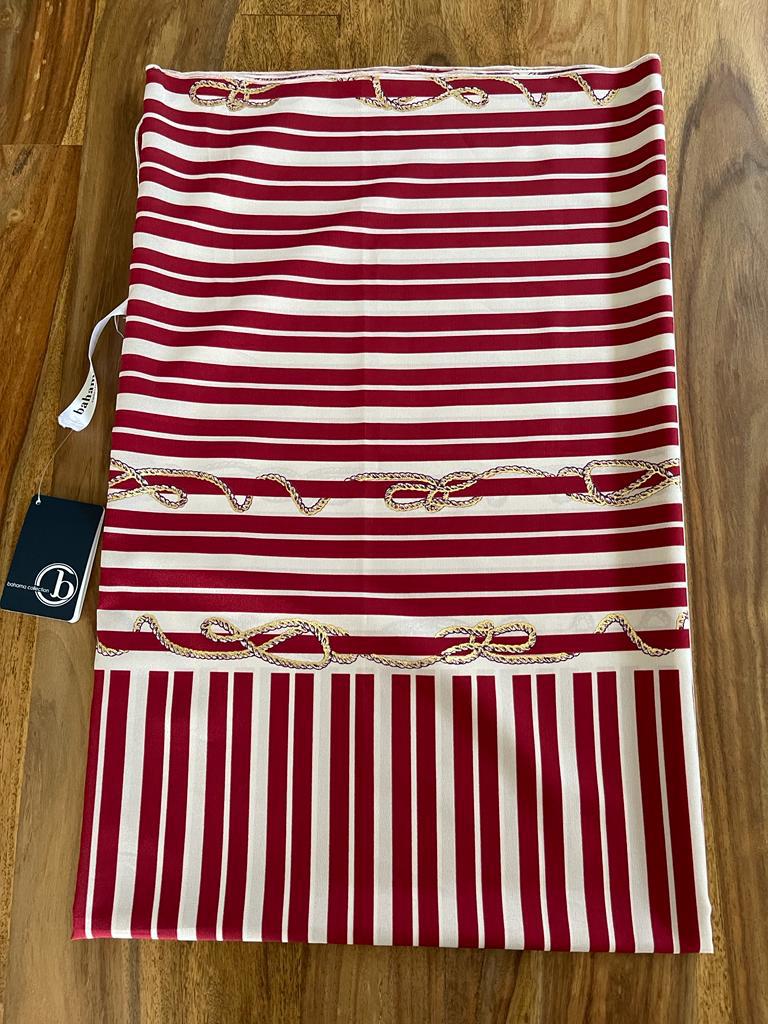 Bahama pareo doek  1 maat  100% polyester, Verzenden, Nieuw, Overige typen