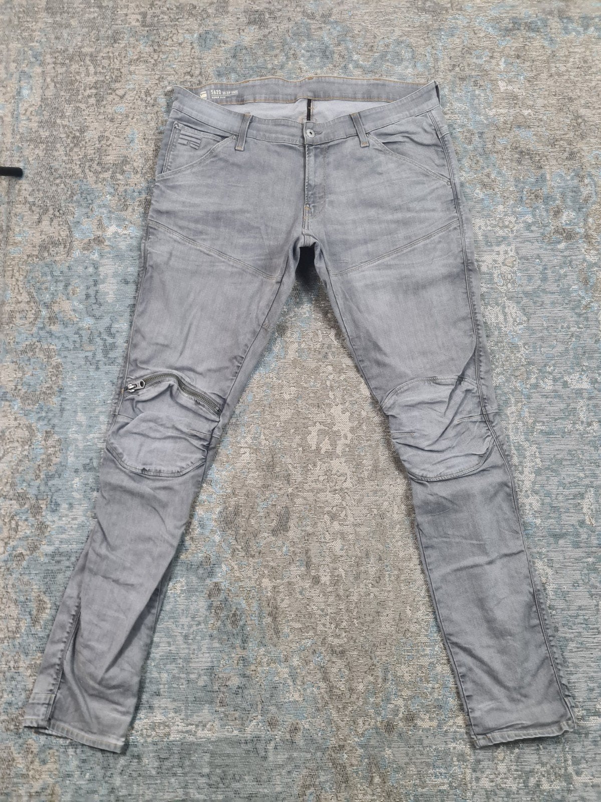 G-Star 5620 3D ZIP knee W38 L34 Skinny STRETCH Bronno3834, https://www.g-star.com/nl_nl/customer-service, Zo goed als nieuw, G-Star Raw C.V.