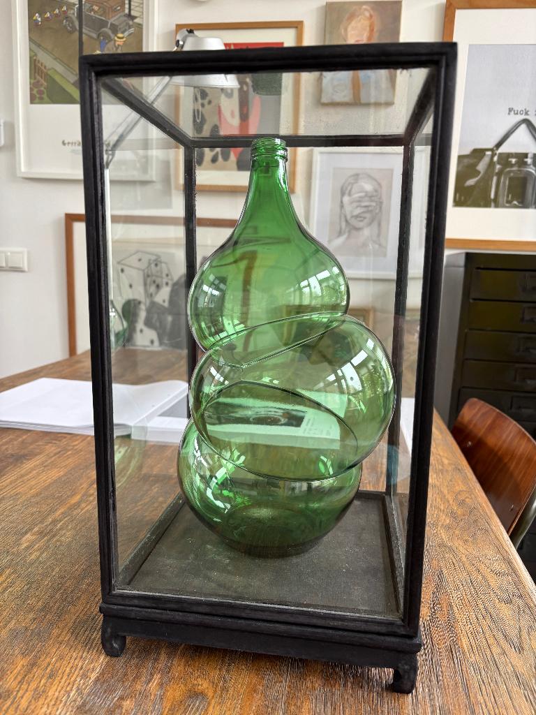 Kleine show vitrine, Huis en Inrichting, Woonaccessoires | Stolpen, Ophalen, Gebruikt