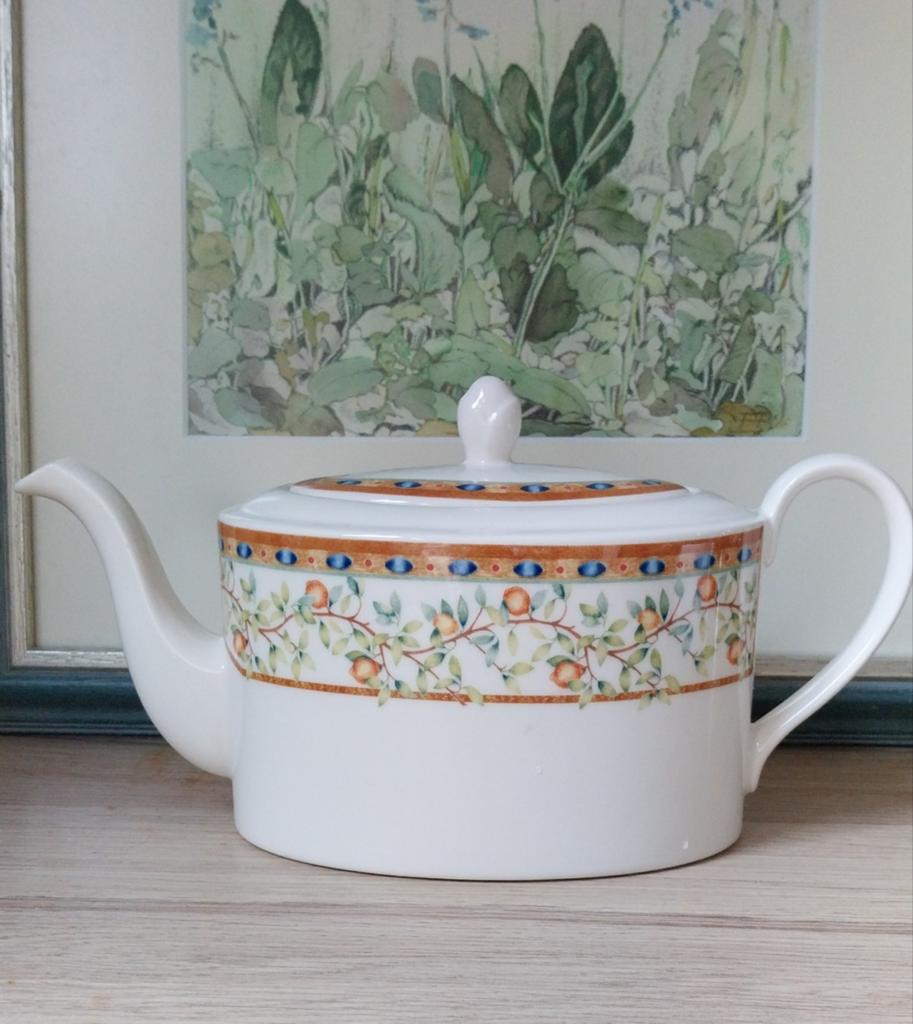 Theepot lemon tree johnson brothers, Ophalen of Verzenden, Porselein, Overige stijlen, Overige typen