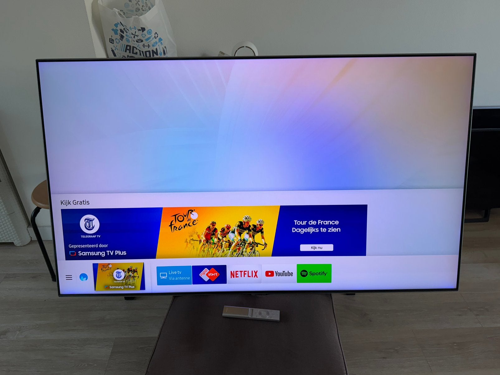 Samsung Qled 55 inch 120HZ 4k uhd, Audio, Tv en Foto, Televisies, Ophalen, QLED, 120 Hz, Zo goed als nieuw