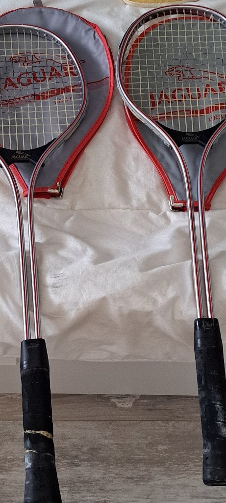 Squash racket merk Jaquar, Ophalen, Zo goed als nieuw, Racket, Met hoes