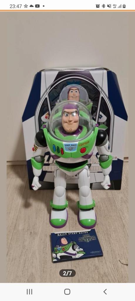 Robosen Buzz Lightyear Space Ranger Alpha, Ophalen of Verzenden, Zo goed als nieuw