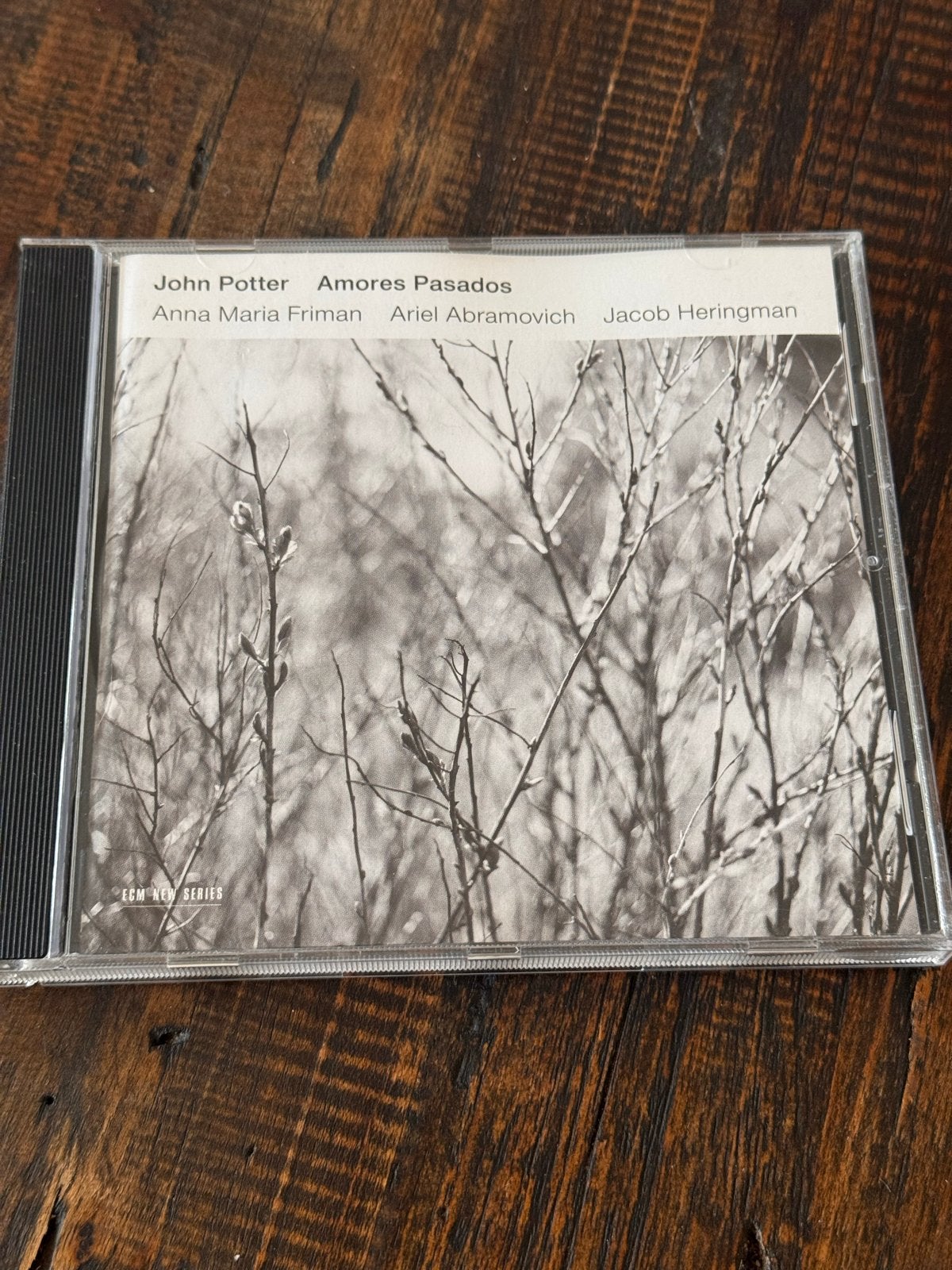 John Potter - Amores Pasados (ECM 2441) CD, Gebruikt, Overige genres, Ophalen of Verzenden, Inclusief doosje
