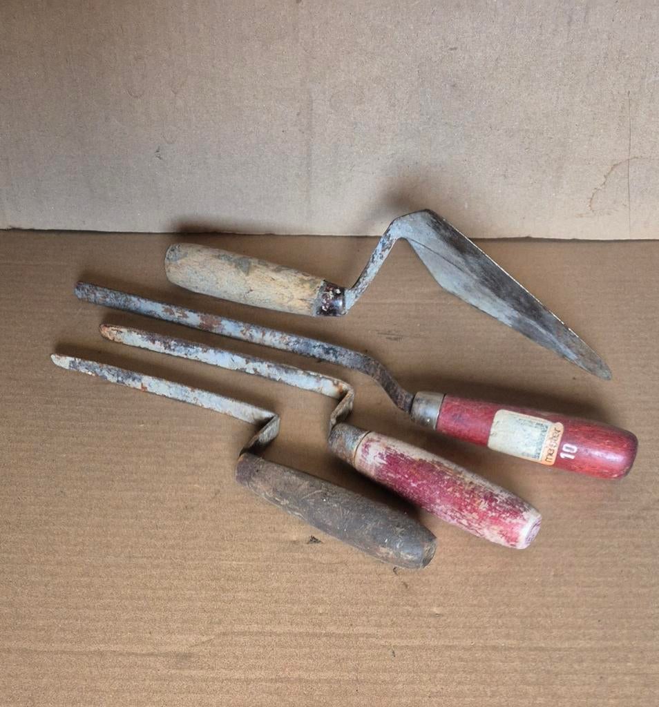 Te koop: Metselgereedschap / Troffel / Voegspijkers
​, Doe-het-zelf en Verbouw, Gereedschap | Handgereedschap, Ophalen