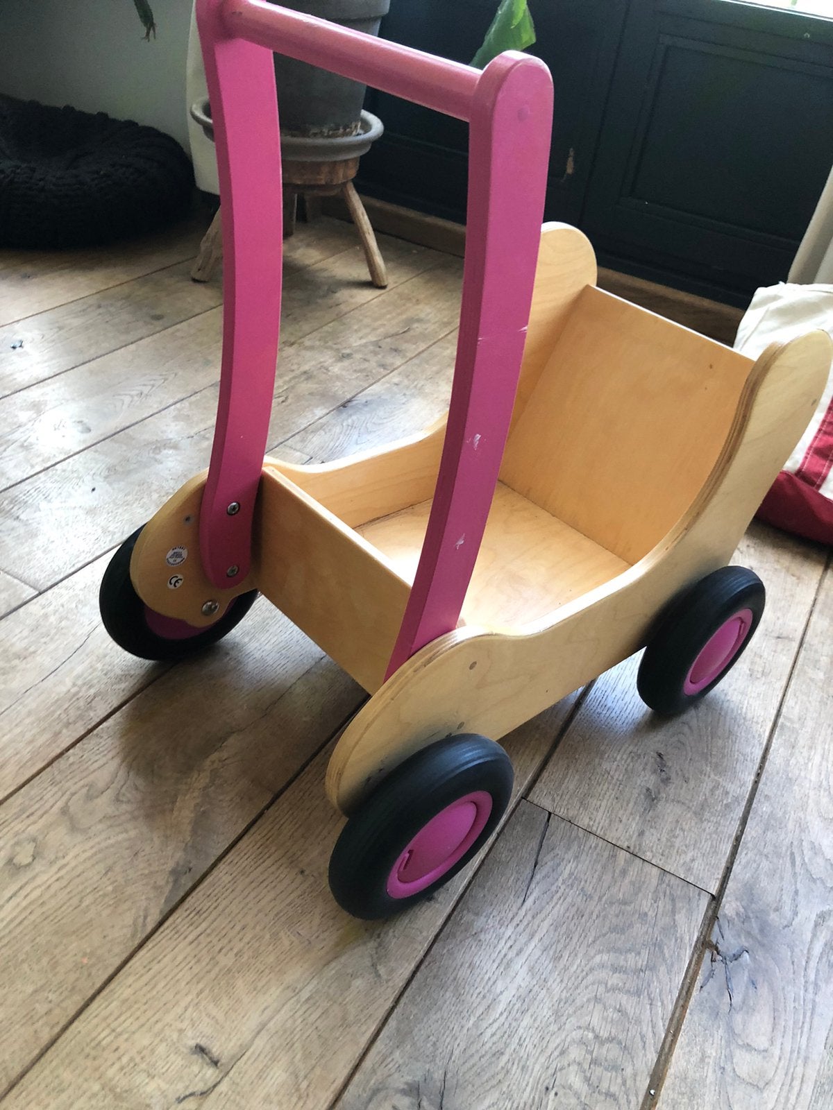 Loop wagen hout, Ophalen, Zo goed als nieuw