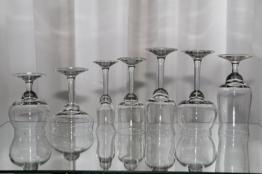 Compleet glasservies Leerdam, Ambassador (42 delig), Antiek en Kunst, Ophalen
