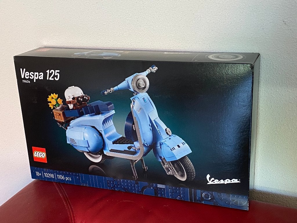 Lego 10298 Creator Expert Vespa scooter, Kinderen en Baby's, Ophalen, Lego, Nieuw, Compleet