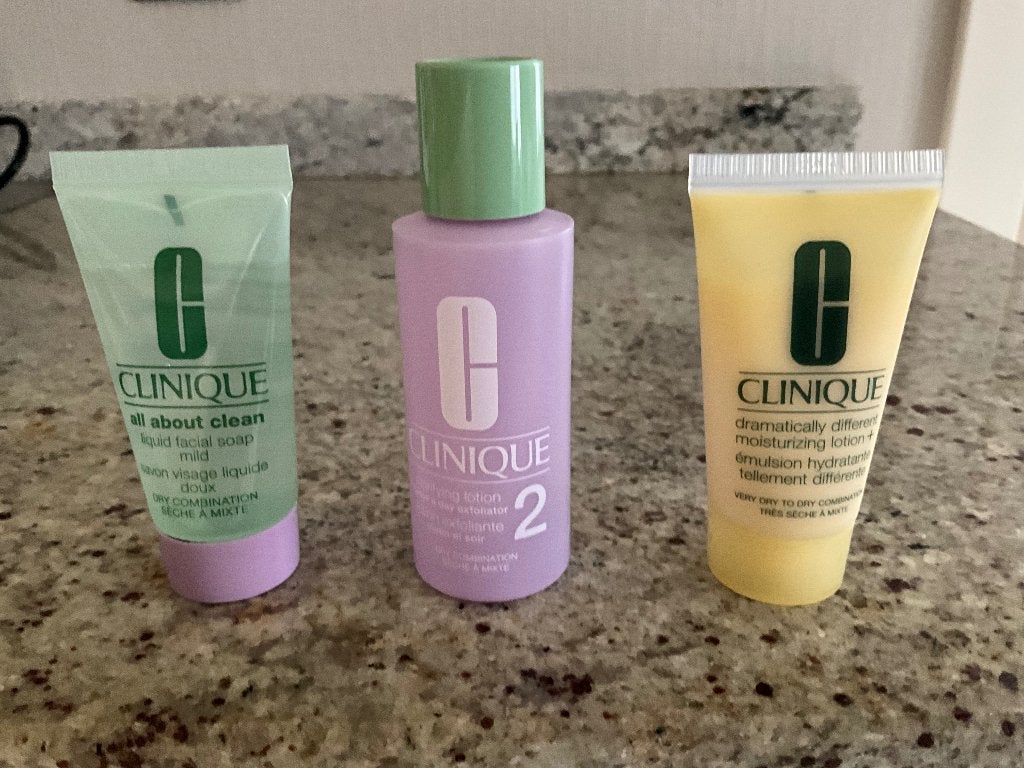 Clinique 3-step skincare - Reisformaat, Ophalen of Verzenden, Nieuw, Gehele gezicht