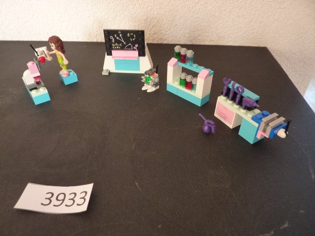 Lego Friends 3933 Olivia's laboratorium, Gebruikt, Lego, Friends, Ophalen of Verzenden