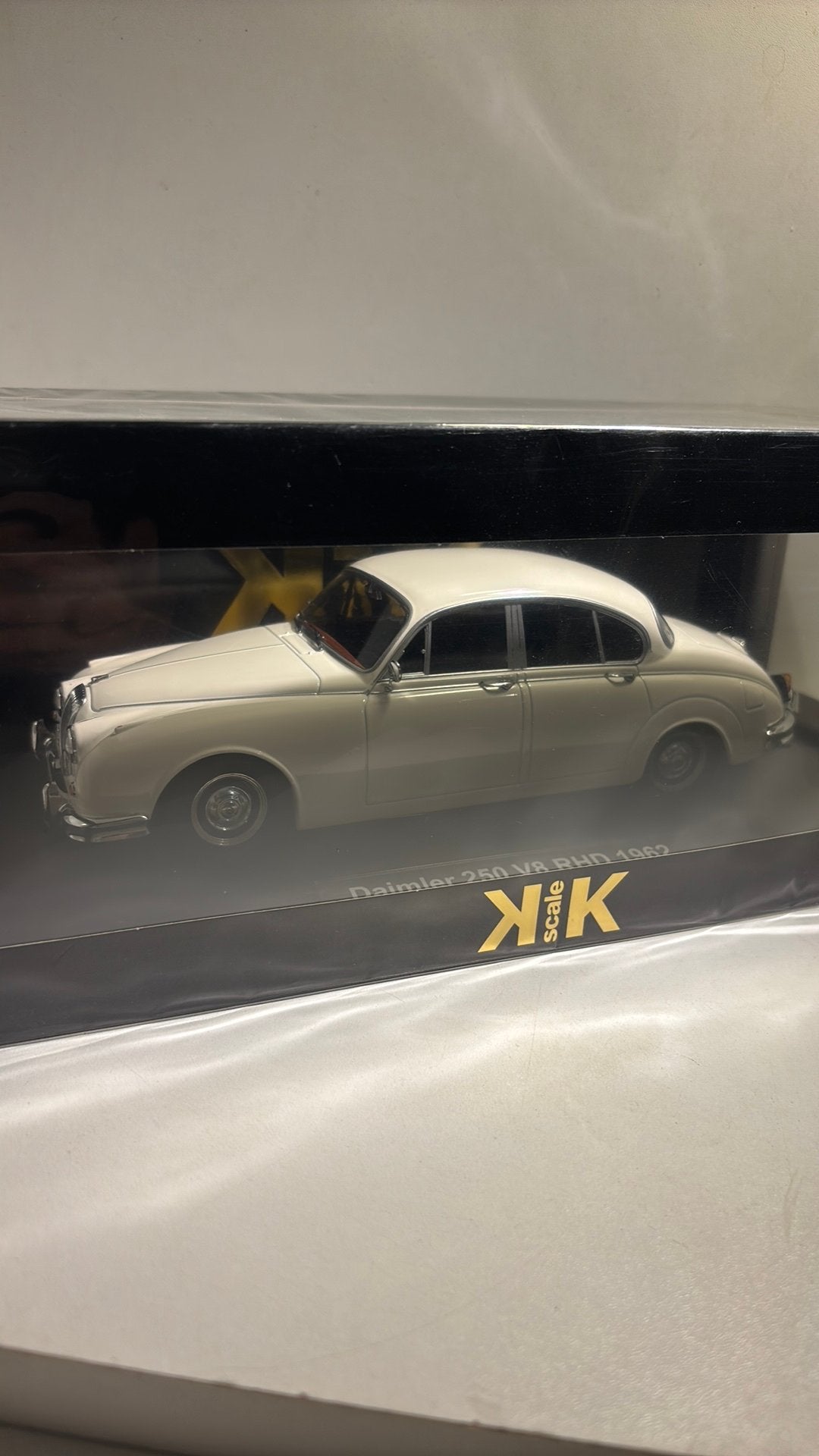 Daimler 250 v8 rhd 1962 kk-scale 1.18, Overige merken, Ophalen of Verzenden, A, A