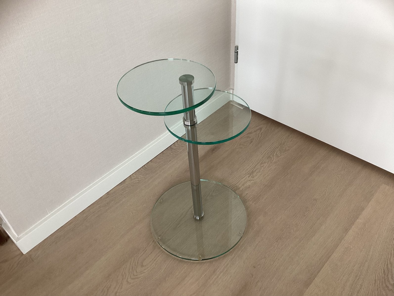 Gispen bijzettafel, Huis en Inrichting, 45 tot 60 cm, Minder dan 55 cm, Rond, Ophalen of Verzenden