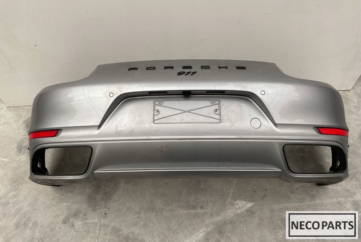 PORSCHE 991 TURBO S FACELIFT ACHTERBUMPER COMPLEET, Gebruikt, -, Porsche, Ophalen of Verzenden