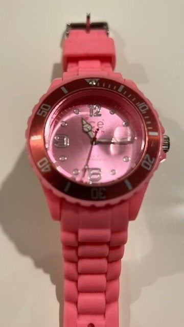 Ice watch roze horloge, Overige merken, Kunststof, Polshorloge, Kunststof