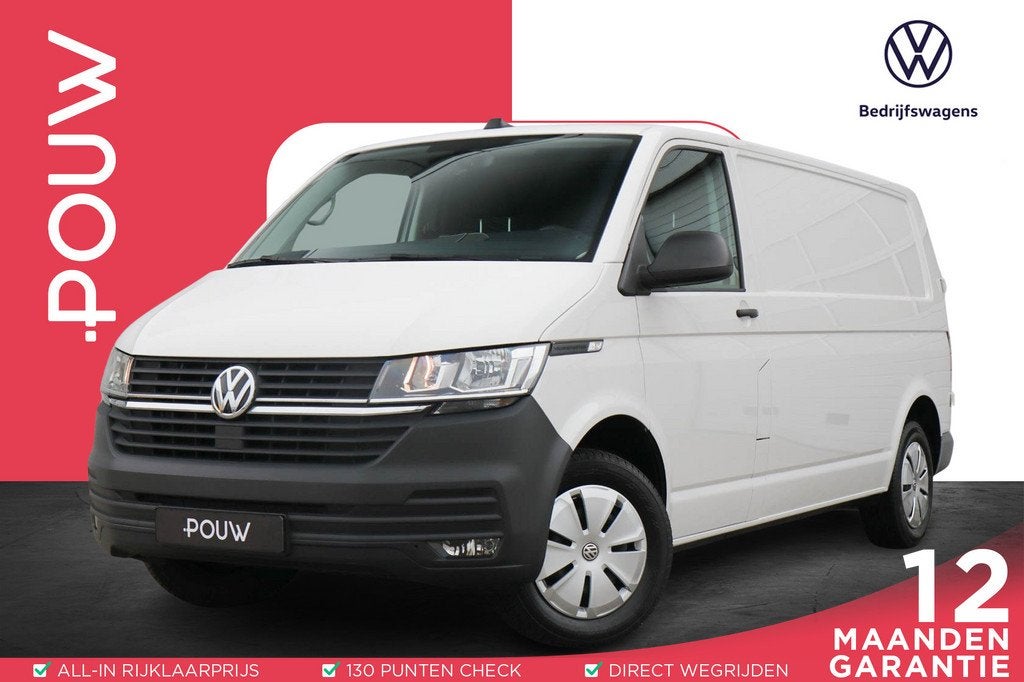Volkswagen Transporter 2.0 TDI 150pk L2H1 28 | App Connect |, Voorwielaandrijving, 12 maanden, Stof, Gebruikt