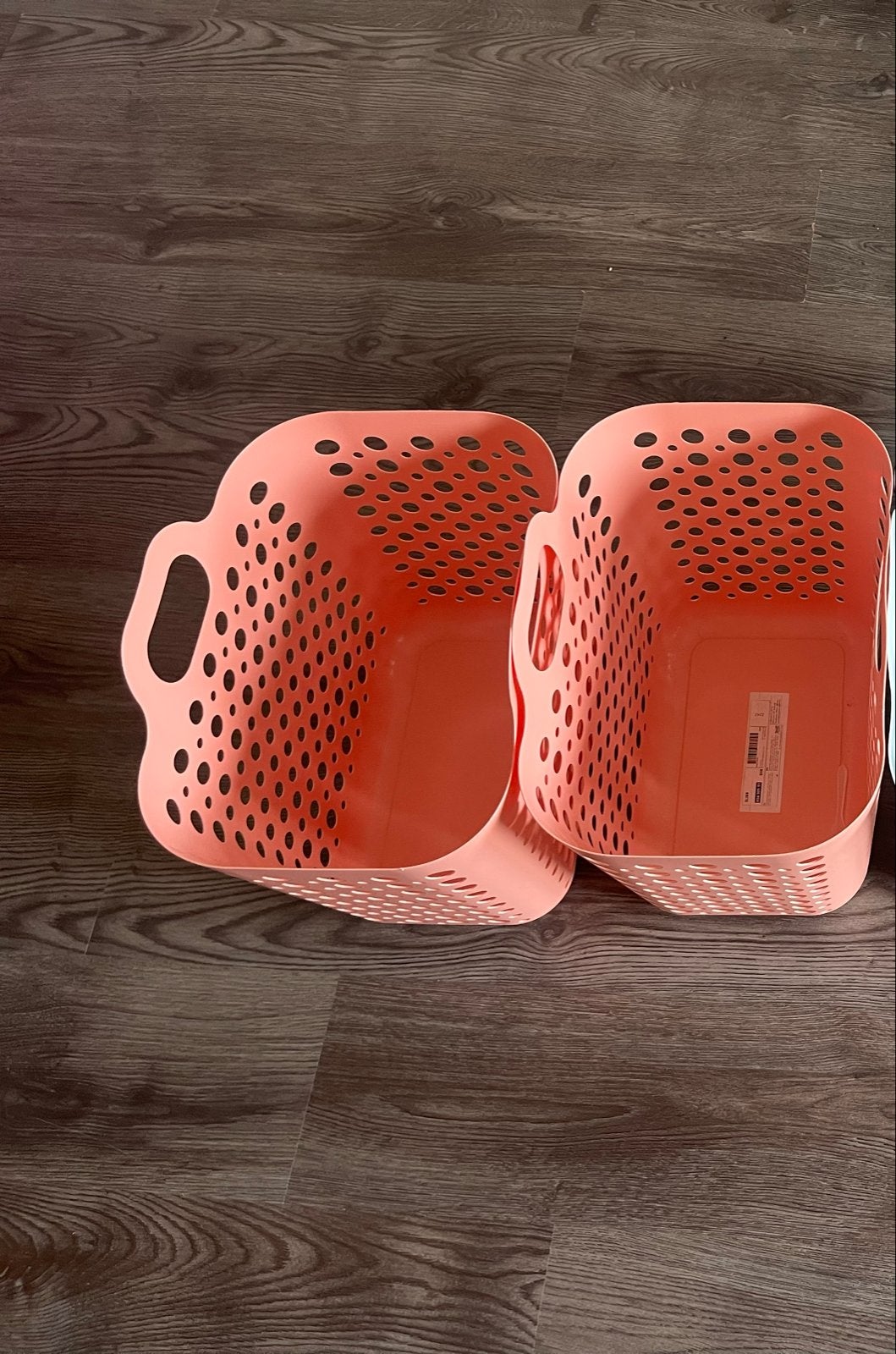 IKEA SLIBB Waszak - Roze (2 stuks), Ophalen, Kunststof, Mand, Zo goed als nieuw