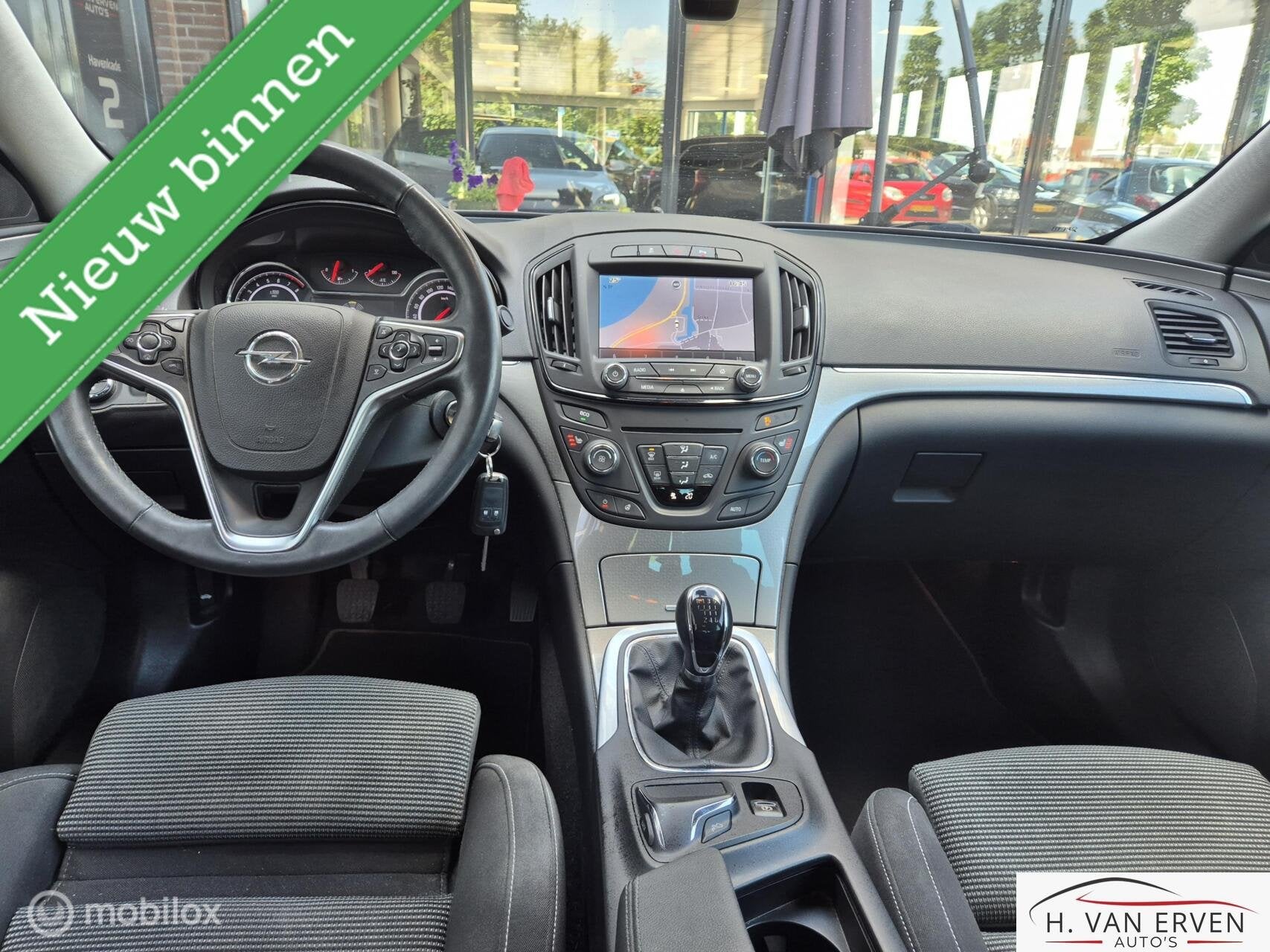 Opel Insignia 1.4 T 46000KM NAP! XENON NAVI PDC CLIMA CRUISE, Voorwielaandrijving, 730 kg, 1250 kg, Euro 6