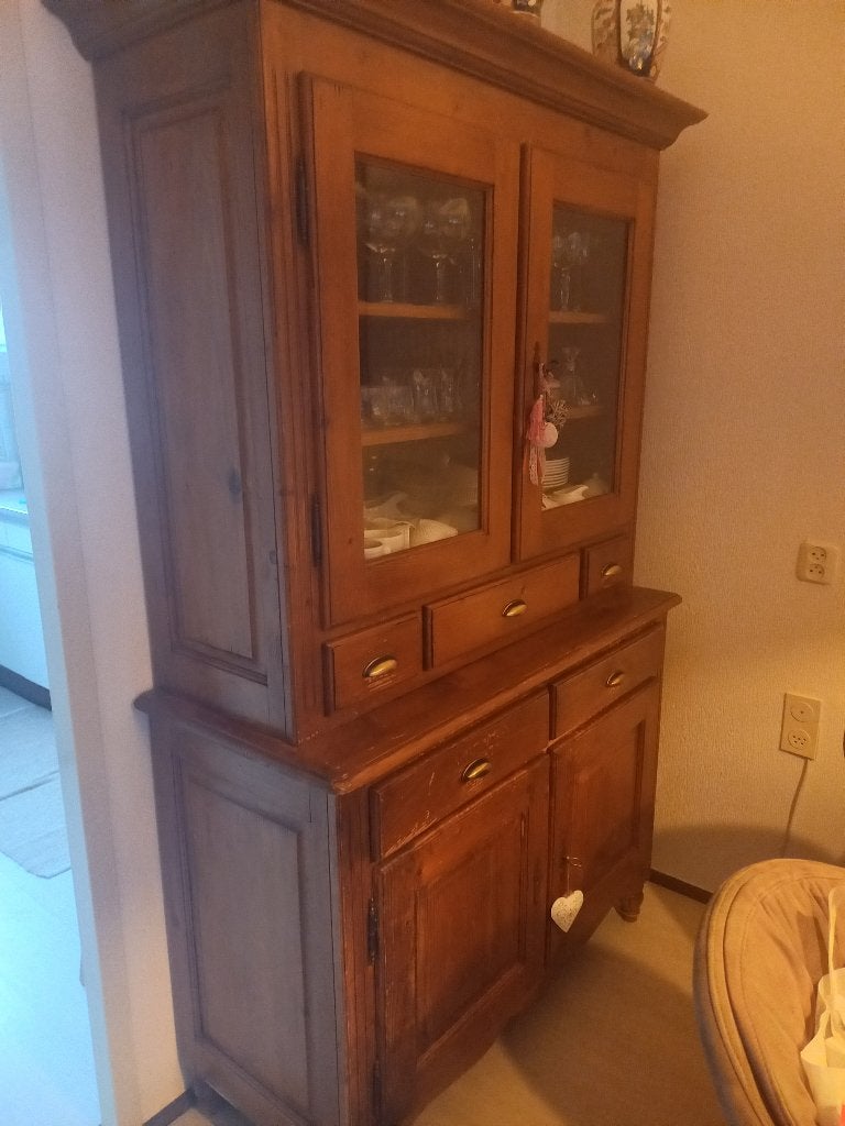 Teak houten buffetkast, Huis en Inrichting, Ophalen, Gebruikt, Retro/brocant, Teakhout