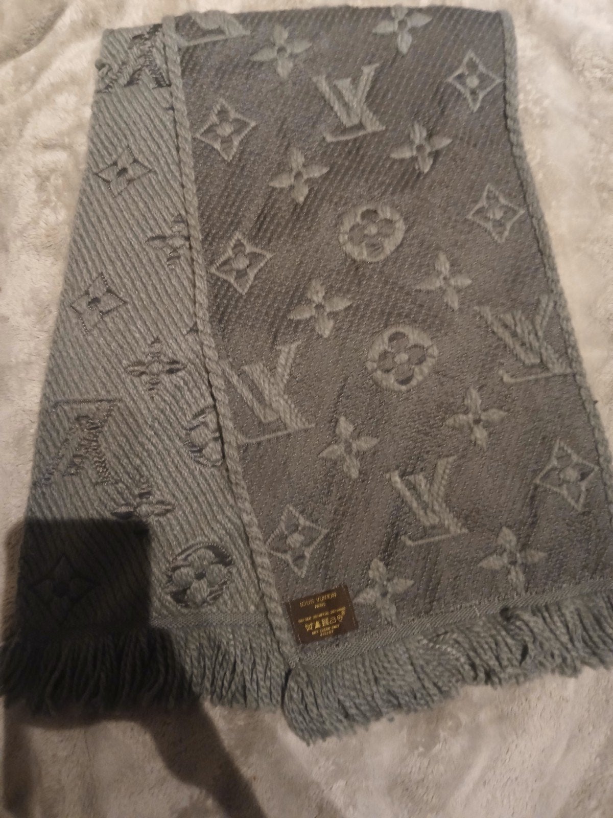 grijze Louis Vuitton Logomania monogram sjaal, Kleding | Heren, Ophalen, Zo goed als nieuw, Louis Vuitton, Sjaal