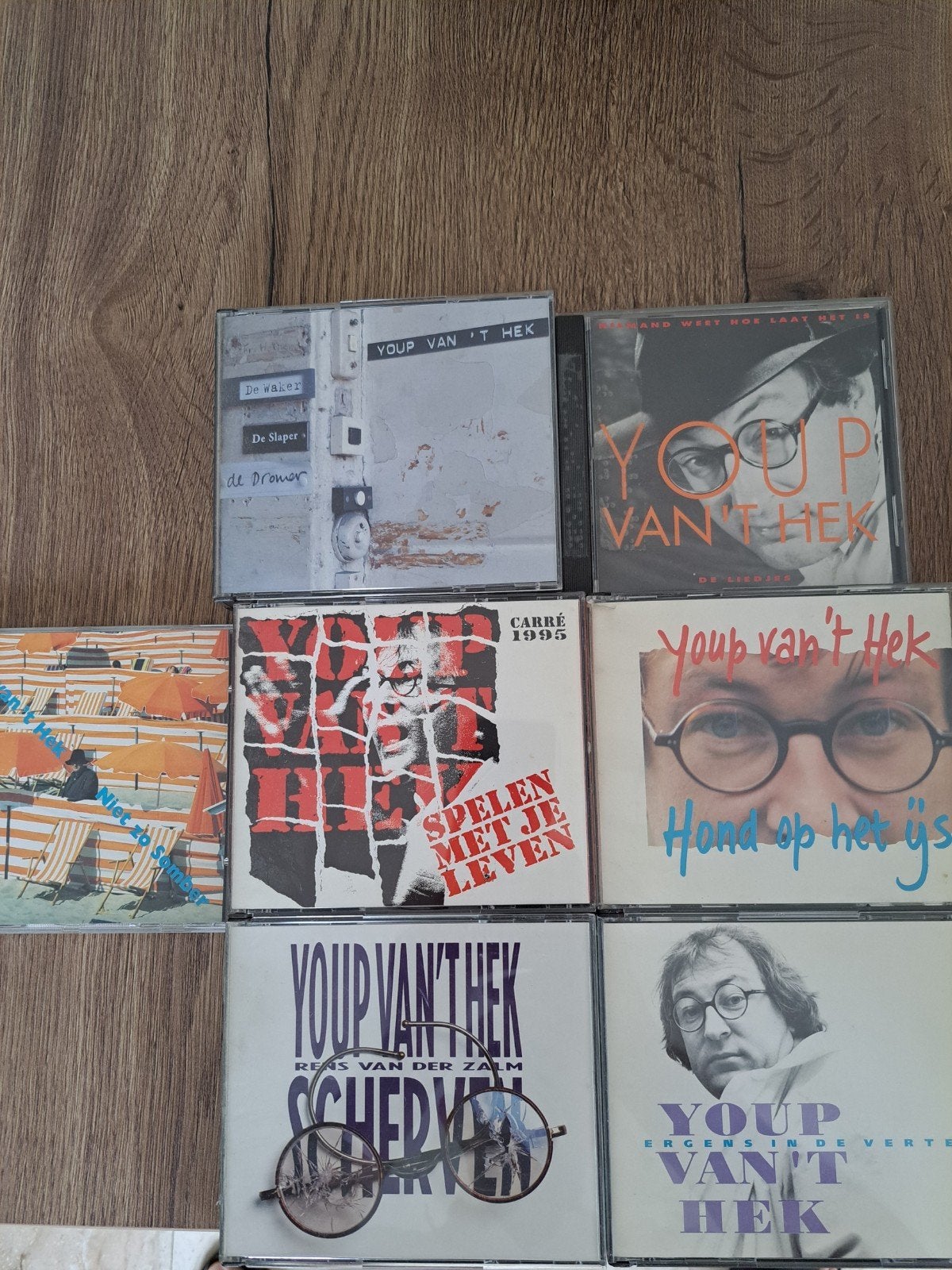 Youp van 't Hek CD's - Diverse titels, Cd's en Dvd's, Cd's | Nederlandstalig, Gebruikt, Cabaret of Kleinkunst, Album, Ophalen of Verzenden