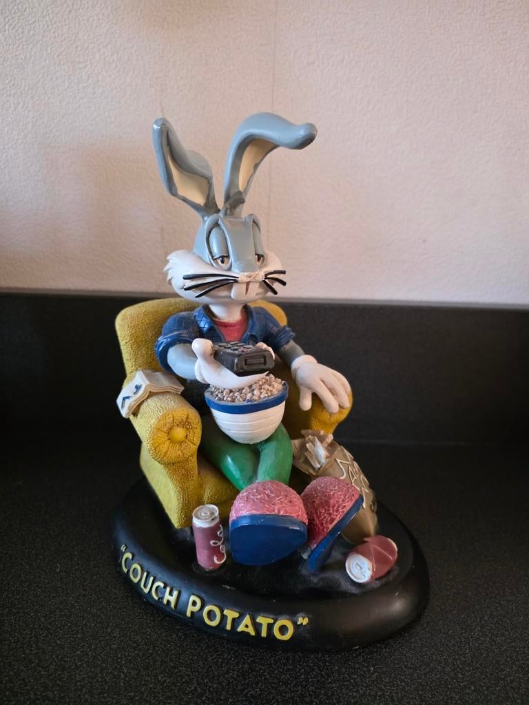 Vintage Bugs Bunny "Couch - Warner bros, Ophalen of Verzenden, Zo goed als nieuw