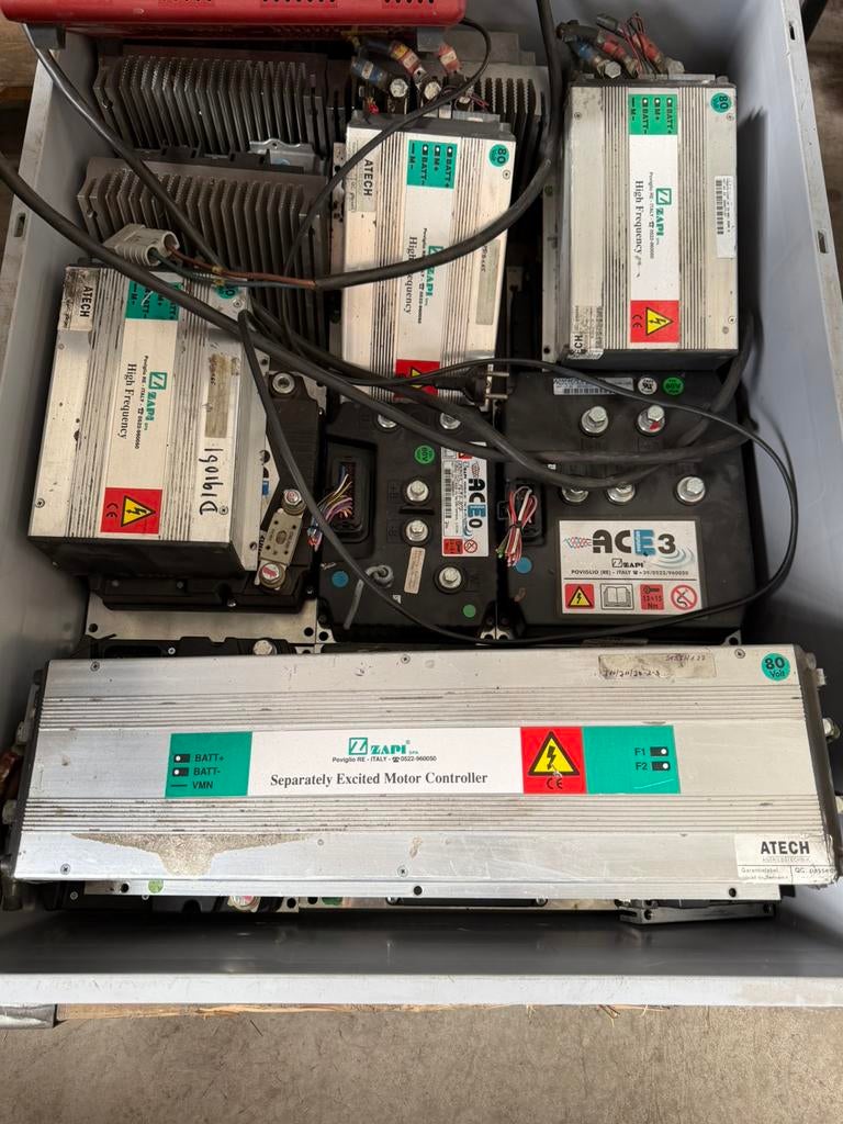 Zapi 80v motorcontrollers, Gebruikt