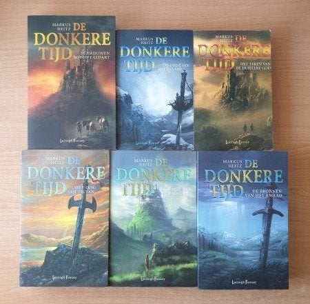 Markus Heitz - 6x De Donkere Tijd (versch. formaten), Verzenden, Gelezen, Markus Heitz