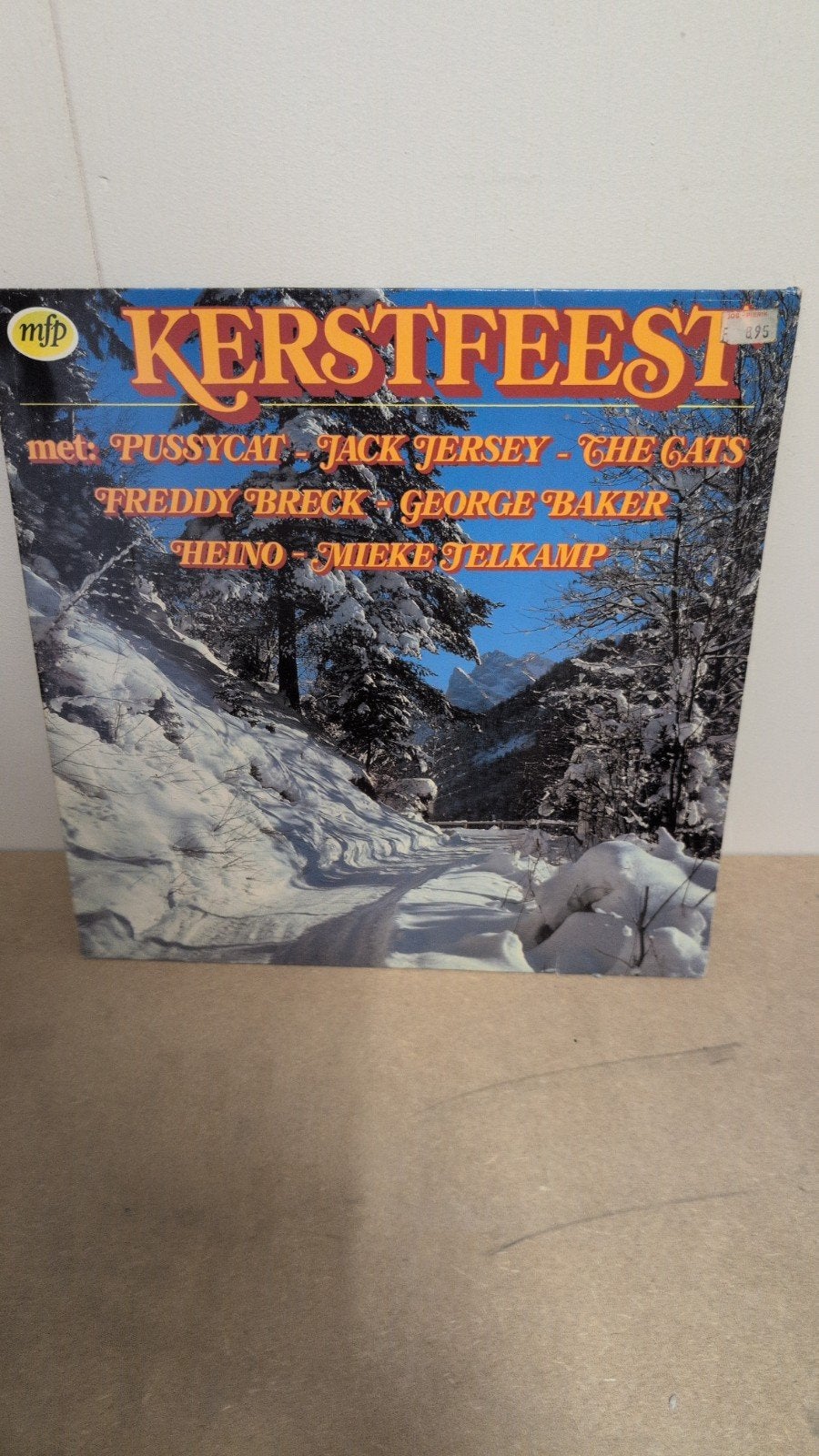 Kerstfeest LP met Pussycat, Jack Jersey, The Cats e.a., Ophalen of Verzenden, Gebruikt, Kerst
