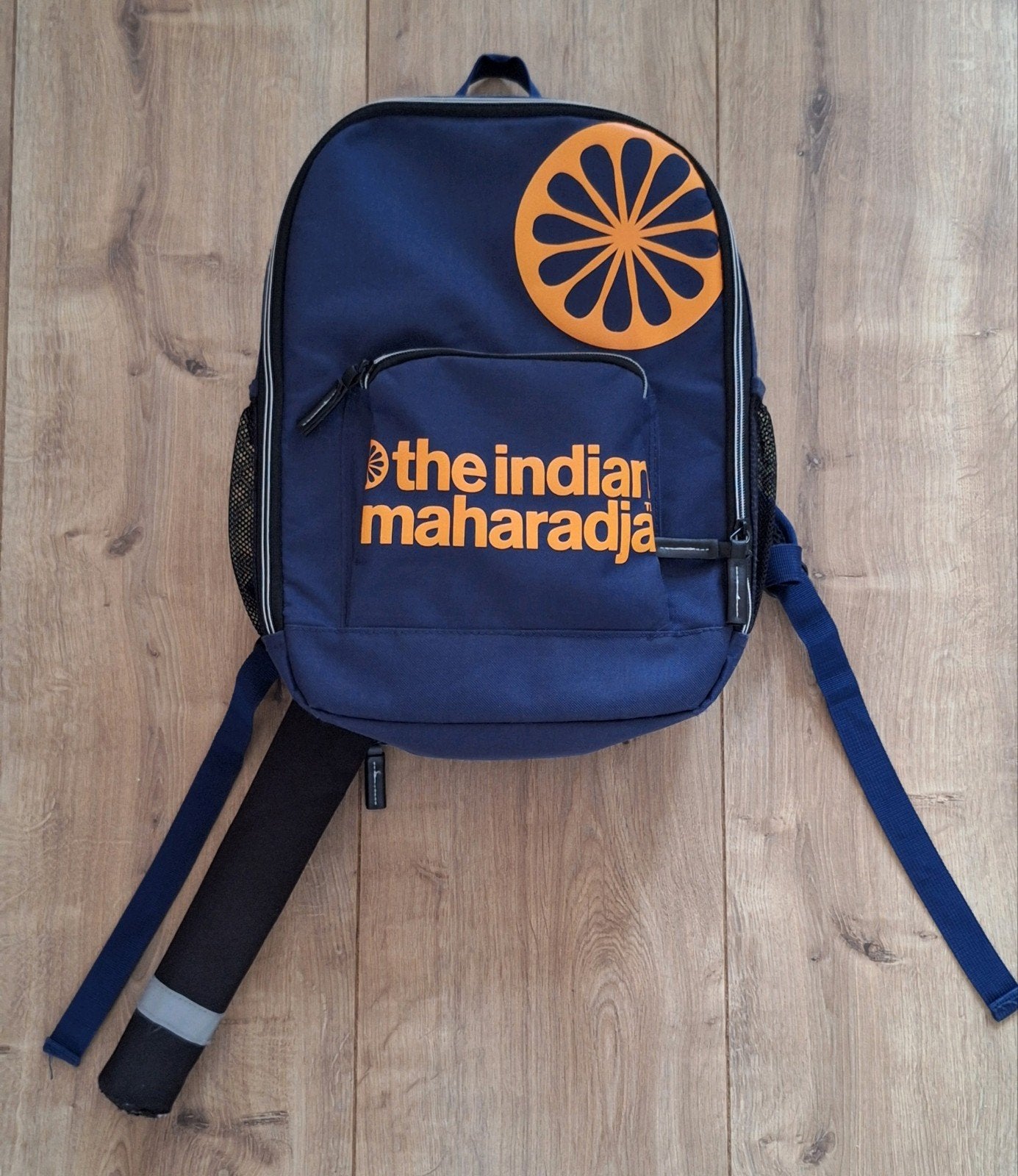 Indian Maharadja hockeytas / rugzak - zeer netjes, Ophalen of Verzenden, Zo goed als nieuw, Blauw, Overige typen