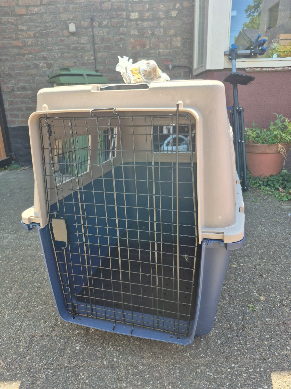 Grote transportbox hond, geschikt voor o.a. vliegtuig), Ophalen of Verzenden