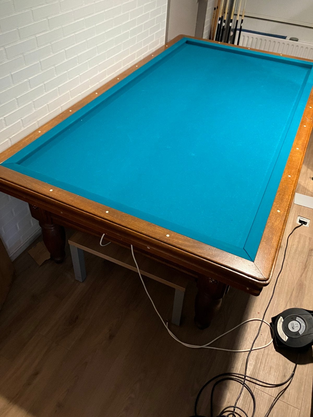 Biljarttafel met toebehoren, Ophalen, Gebruikt, Biljarttafel