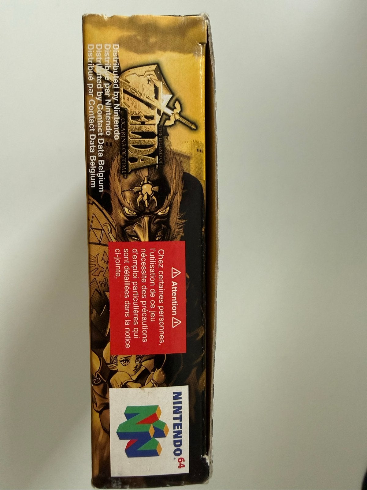 The Legend of Zelda: Ocarina of Time N64 PAL-versie, Ophalen, Gebruikt, 1 speler, Role Playing Game (Rpg)
