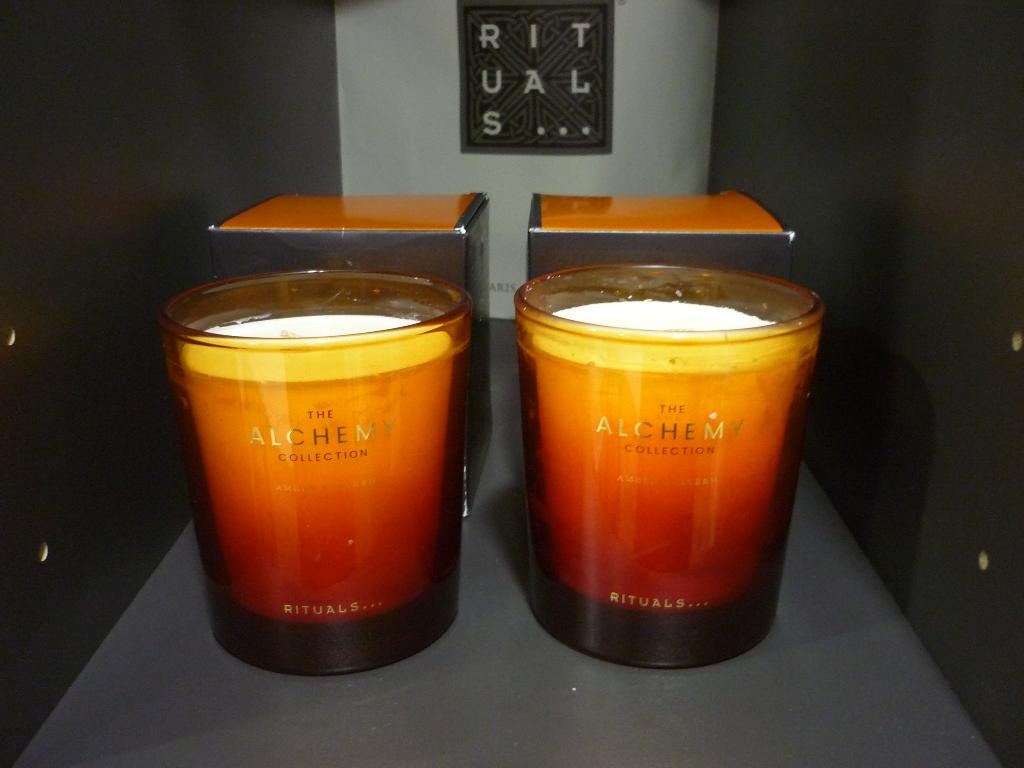 2x Nieuw Rituals Alchemy Geurkaars, kaars, candle, Huis en Inrichting, Ophalen of Verzenden, Nieuw, Overige materialen, Minder dan 25 cm