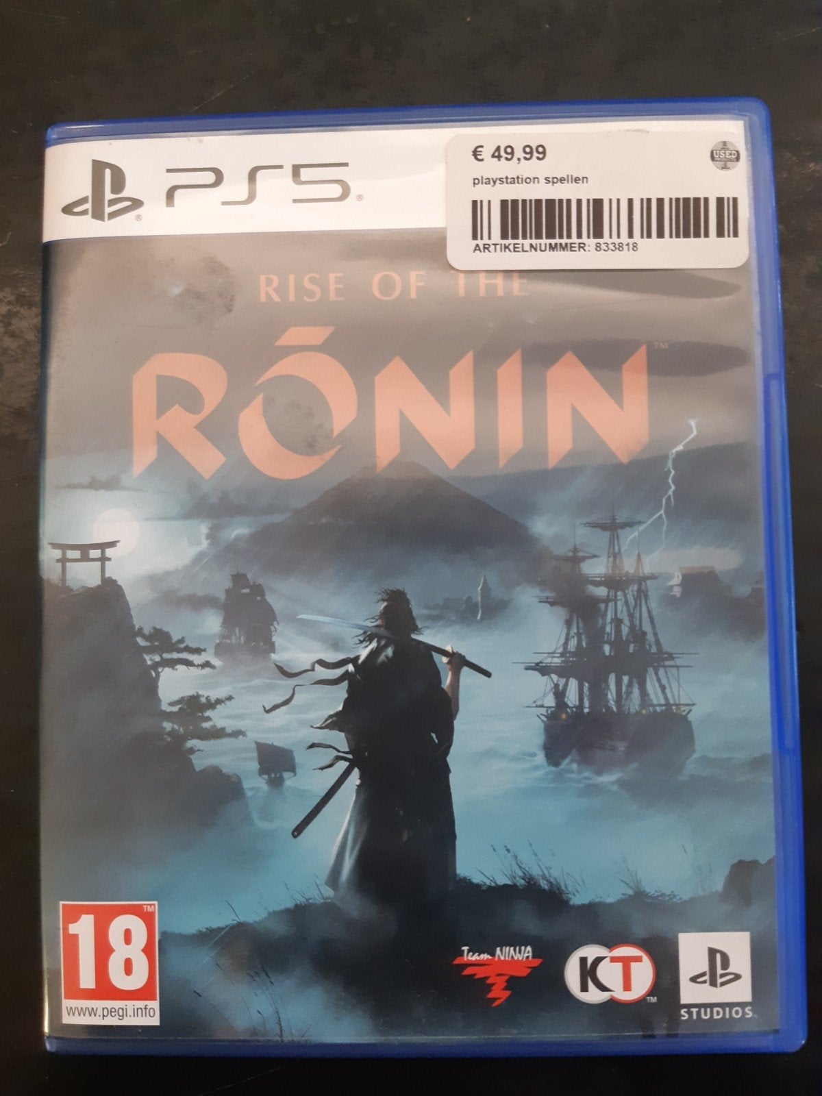 Rise of the Ronin PS5 - Nieuwstaat, Avontuur en Actie, Online, Vanaf 18 jaar, 1 speler