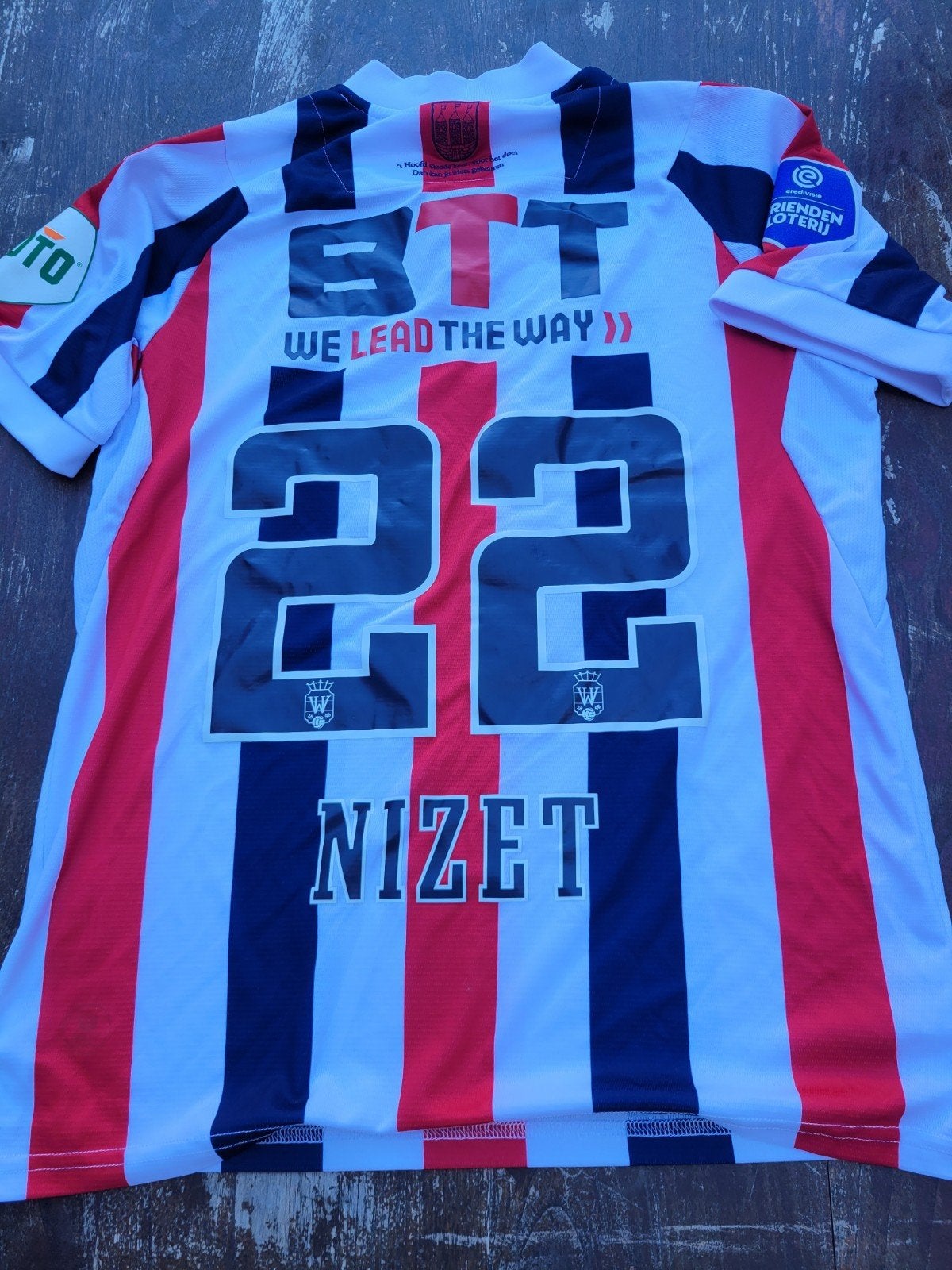 Matchwornshirt Willem II, Verzamelen, Ophalen of Verzenden, Nieuw, Shirt