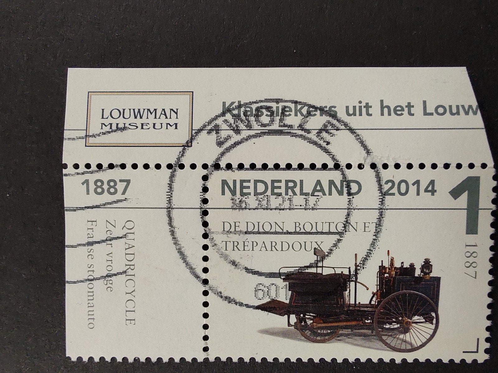 3155 de Dion 2014 klassiekers Louwman Museum, Ophalen of Verzenden