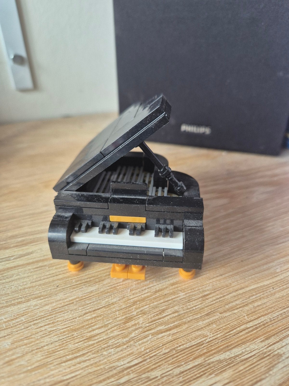 Lego mini vleugel piano - Zwart, Ophalen of Verzenden, Zo goed als nieuw, Overige merken