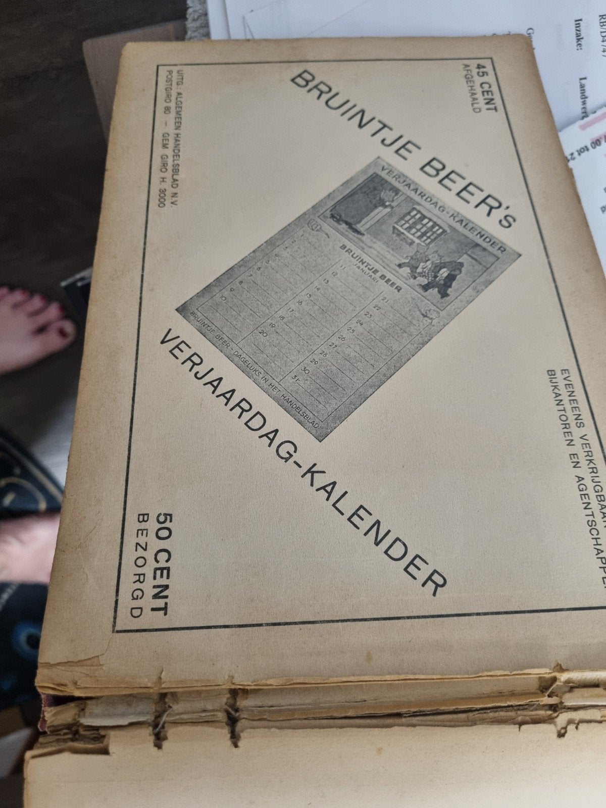 Bruintje Beer en de Koppige Prinses - Vintage Kinderboek, Boeken, Ophalen of Verzenden, Gelezen, Onbekend, Sprookjes