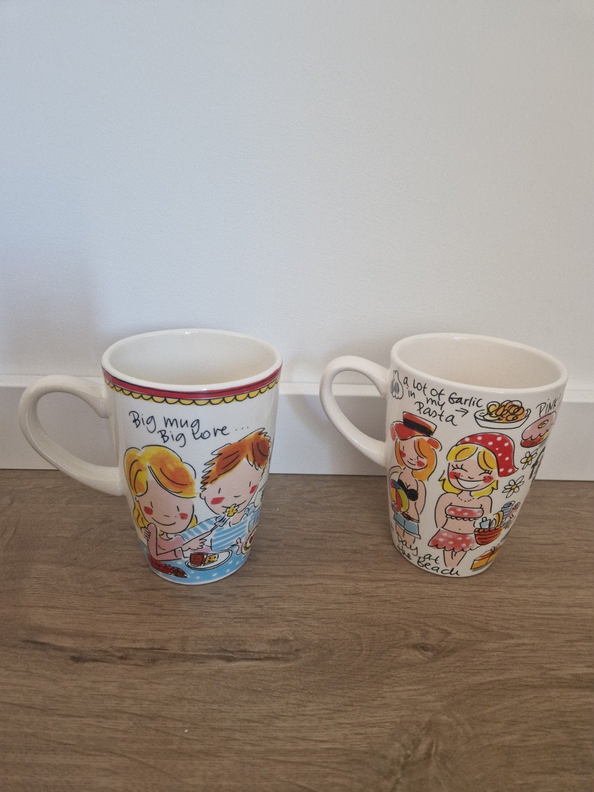 XL mokken Blond Amsterdam, Huis en Inrichting, Keuken | Servies, Ophalen of Verzenden, Zo goed als nieuw, Aardewerk, Kop(pen) en/of Schotel(s)