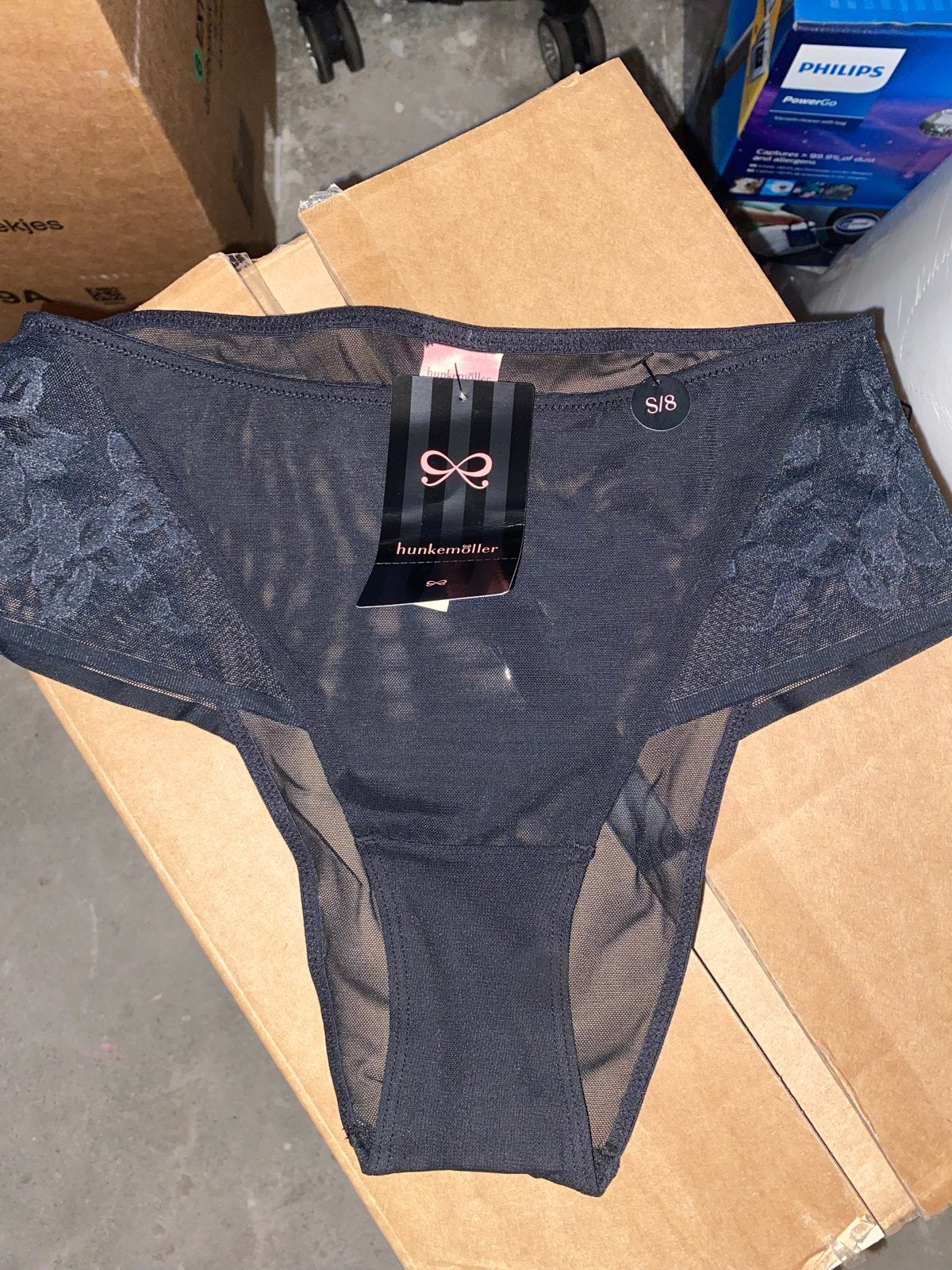 Nieuwe Hunkemöller slip maat S, Ophalen of Verzenden, Zwart, Slip