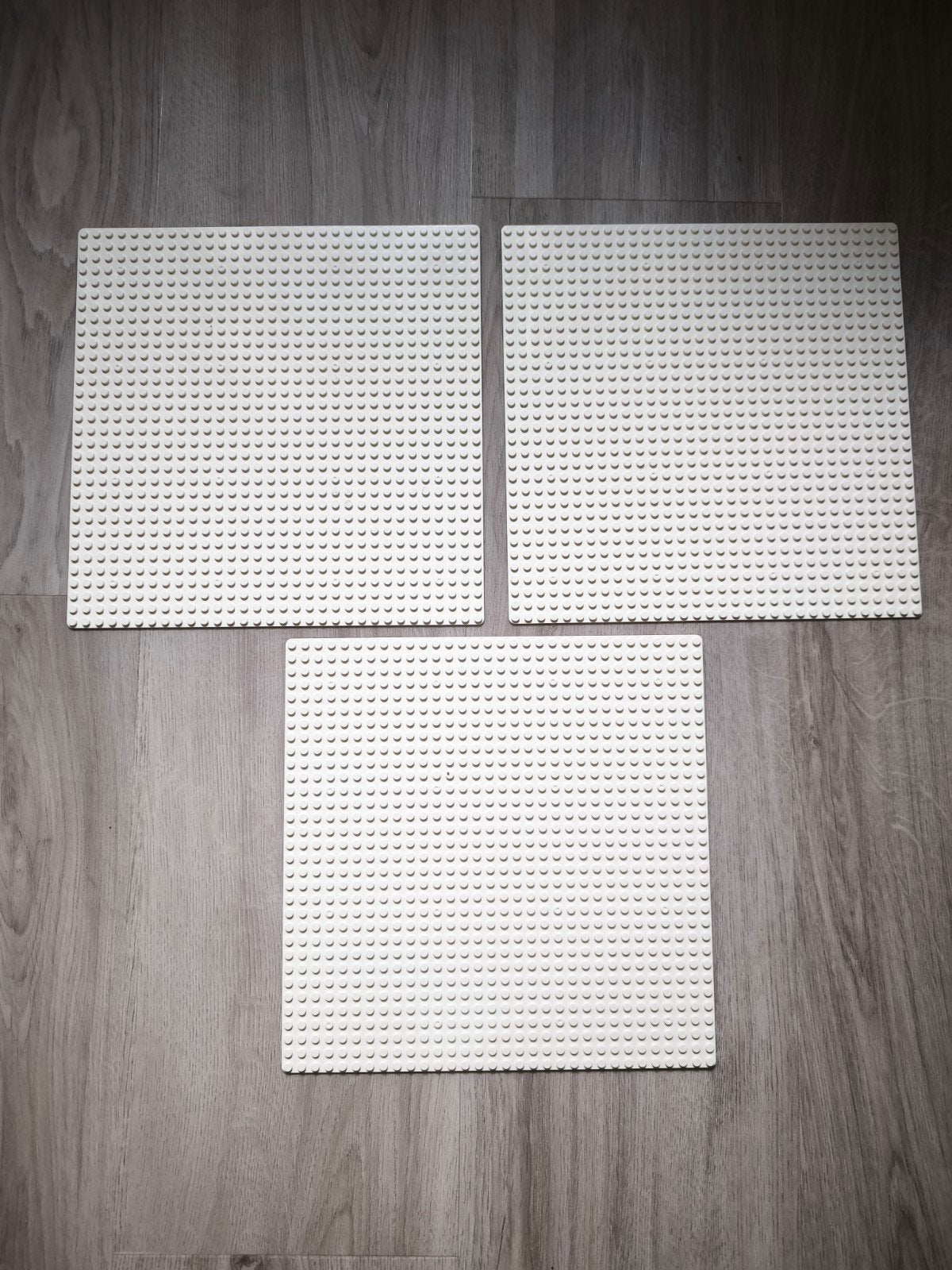 3 bouwplaten grondplaten voor Lego wit 32x32, Ophalen of Verzenden, Gebruikt, Overige merken