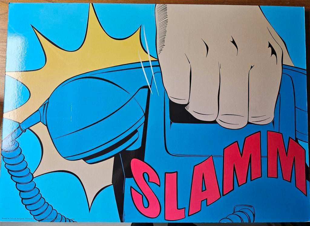Popart schilderij telefoon ikea, Gebruikt, 50 tot 75 cm, Ophalen of Verzenden, Schilderij