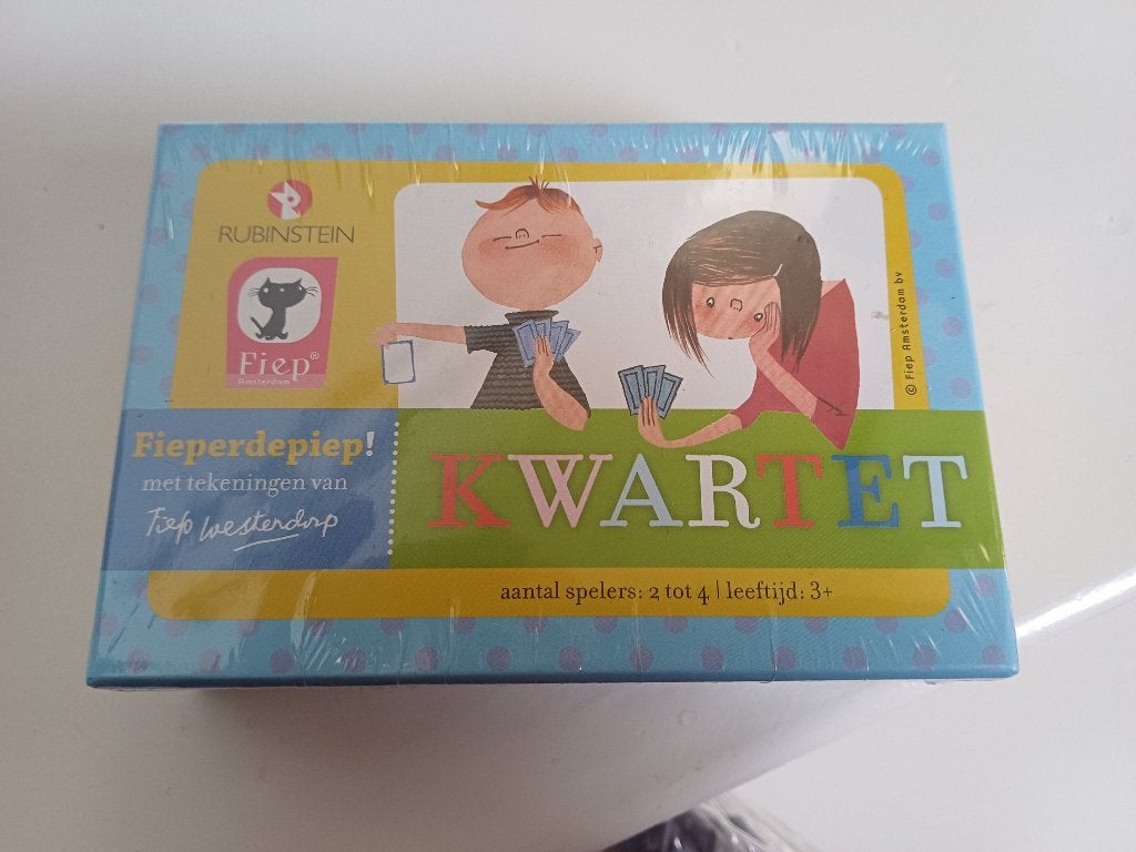 KWARTET FIEPERDEPIEP NIEUW GESEALED FIEP WESTENDORP, Ophalen of Verzenden, Nieuw