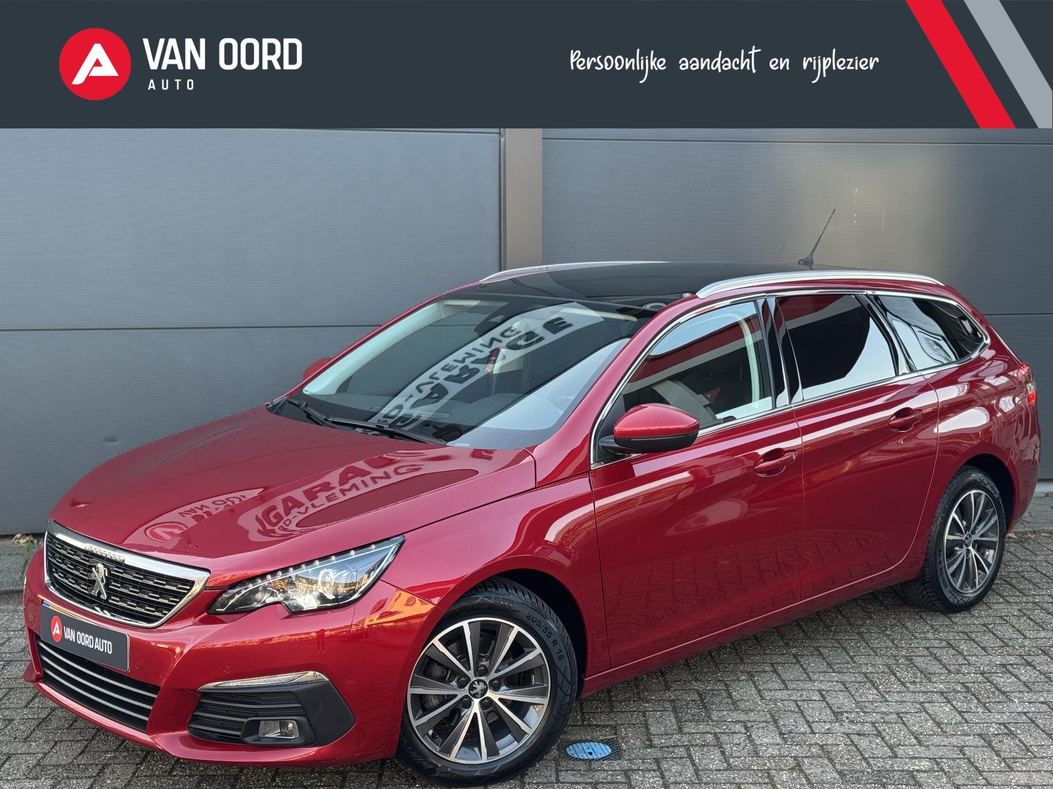Peugeot 308 SW 1.2 / 100 % Onderhoud / Full option / NL Auto, Gebruikt, Euro 6, 1199 cc, Parkeersensor