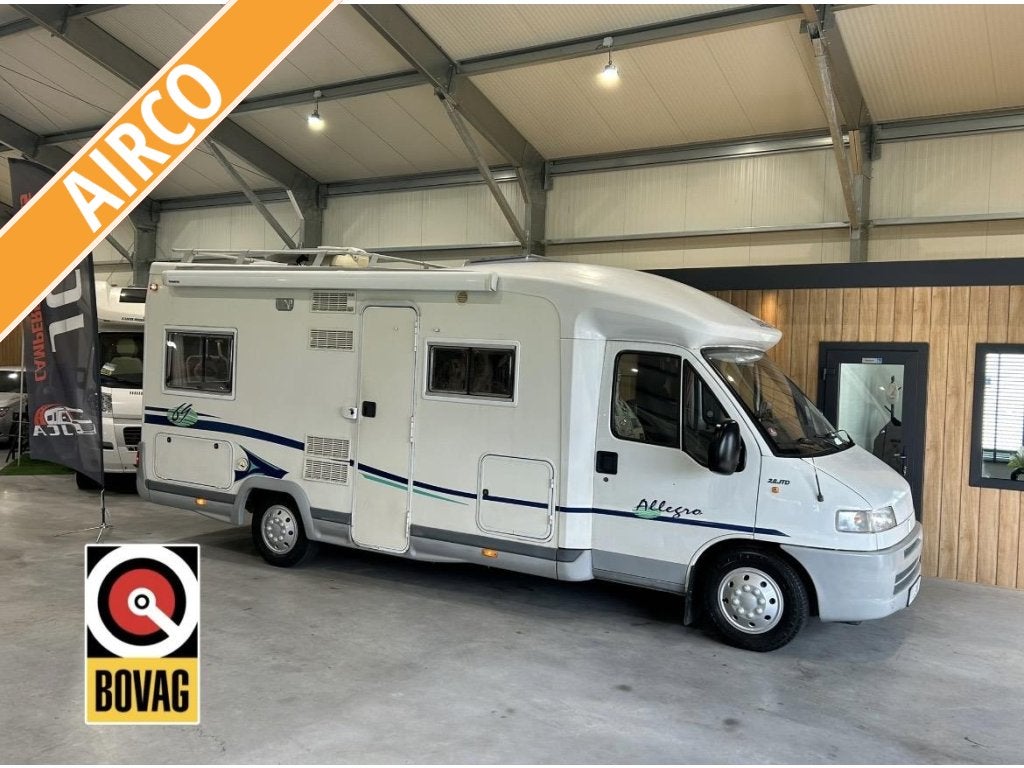 Chausson Allegro 69 AIRCO Fiat Ducato 2.8JTD 2001, Ringverwarming, Oven, Fiat, 6 tot 7 meter