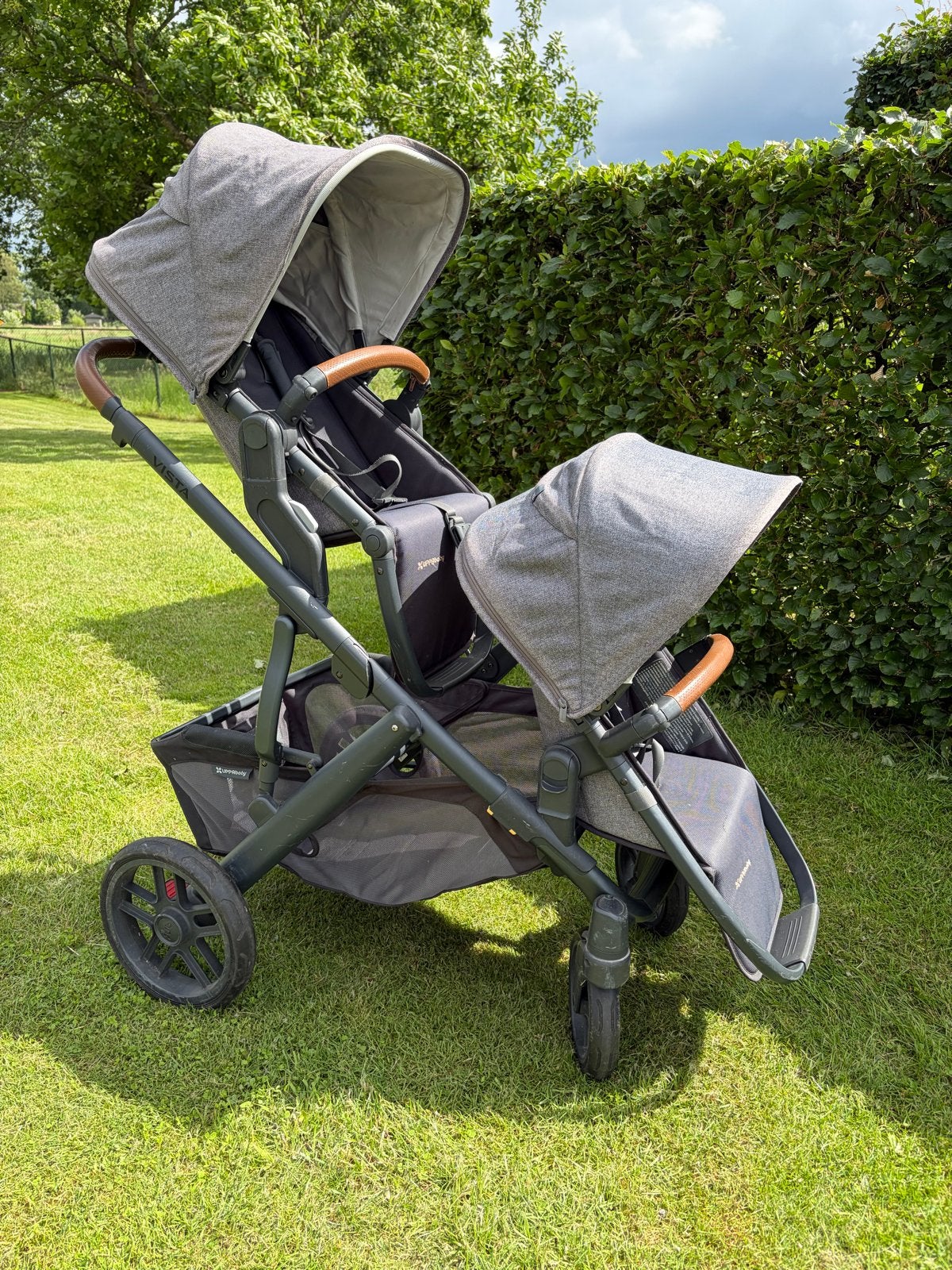 UppaBaby Vista V2 met RumbleSeat, Kinderen en Baby's, Kinderwagens en Combinaties, Gebruikt, Duowagen, Combiwagen, Ophalen